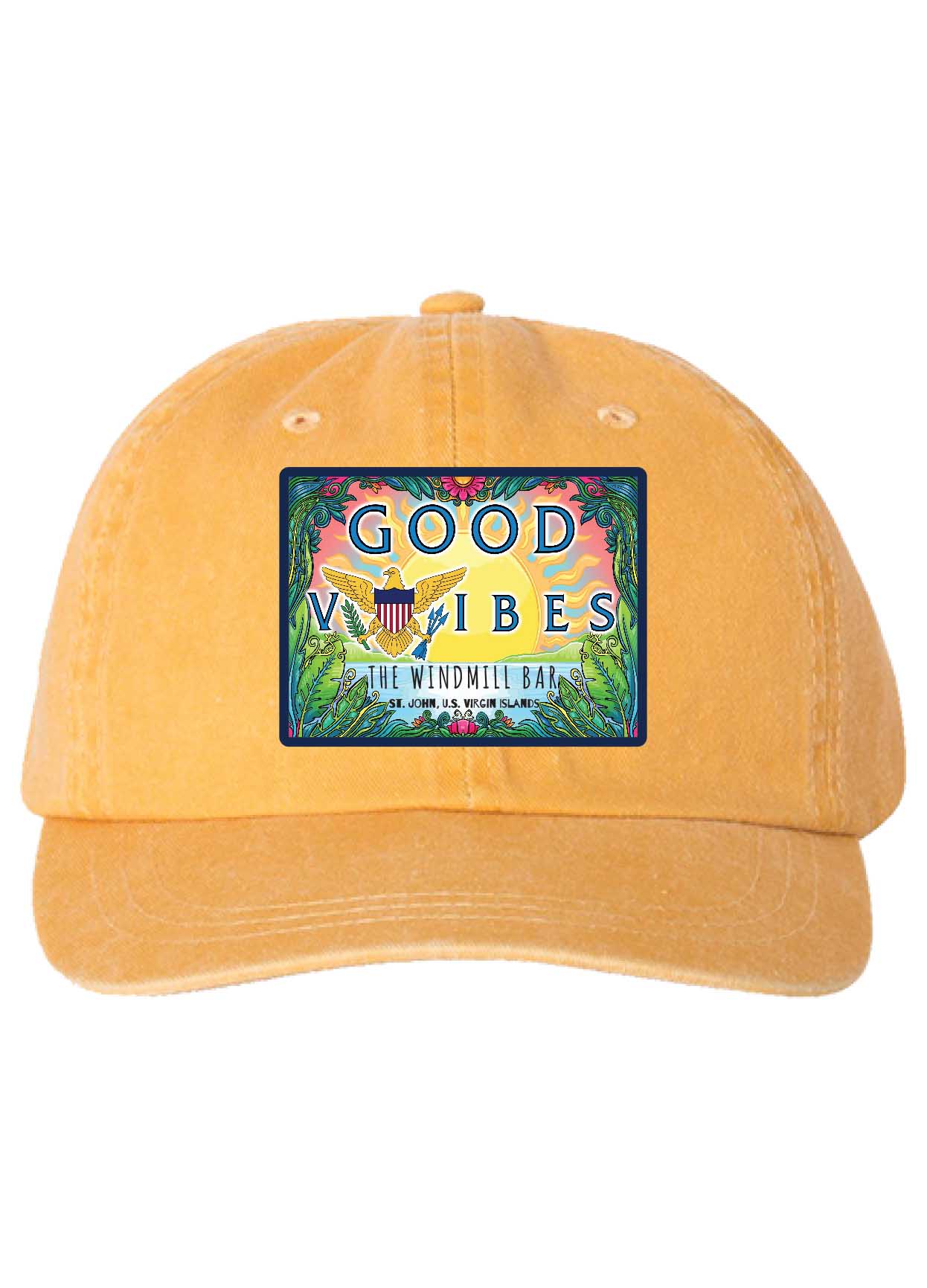 Good Vibes Patch Cap - Mango
