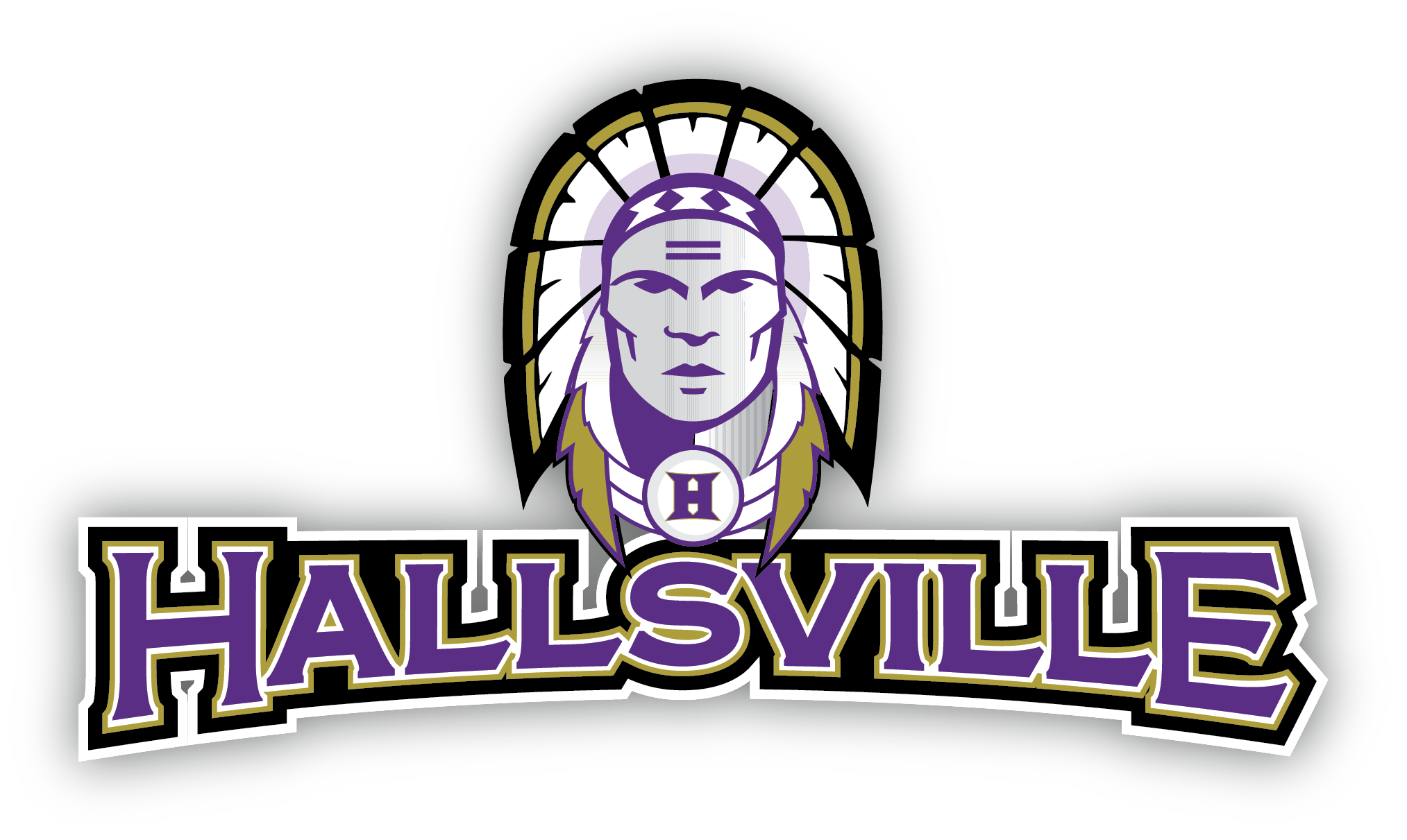 Hallsville Window Decal