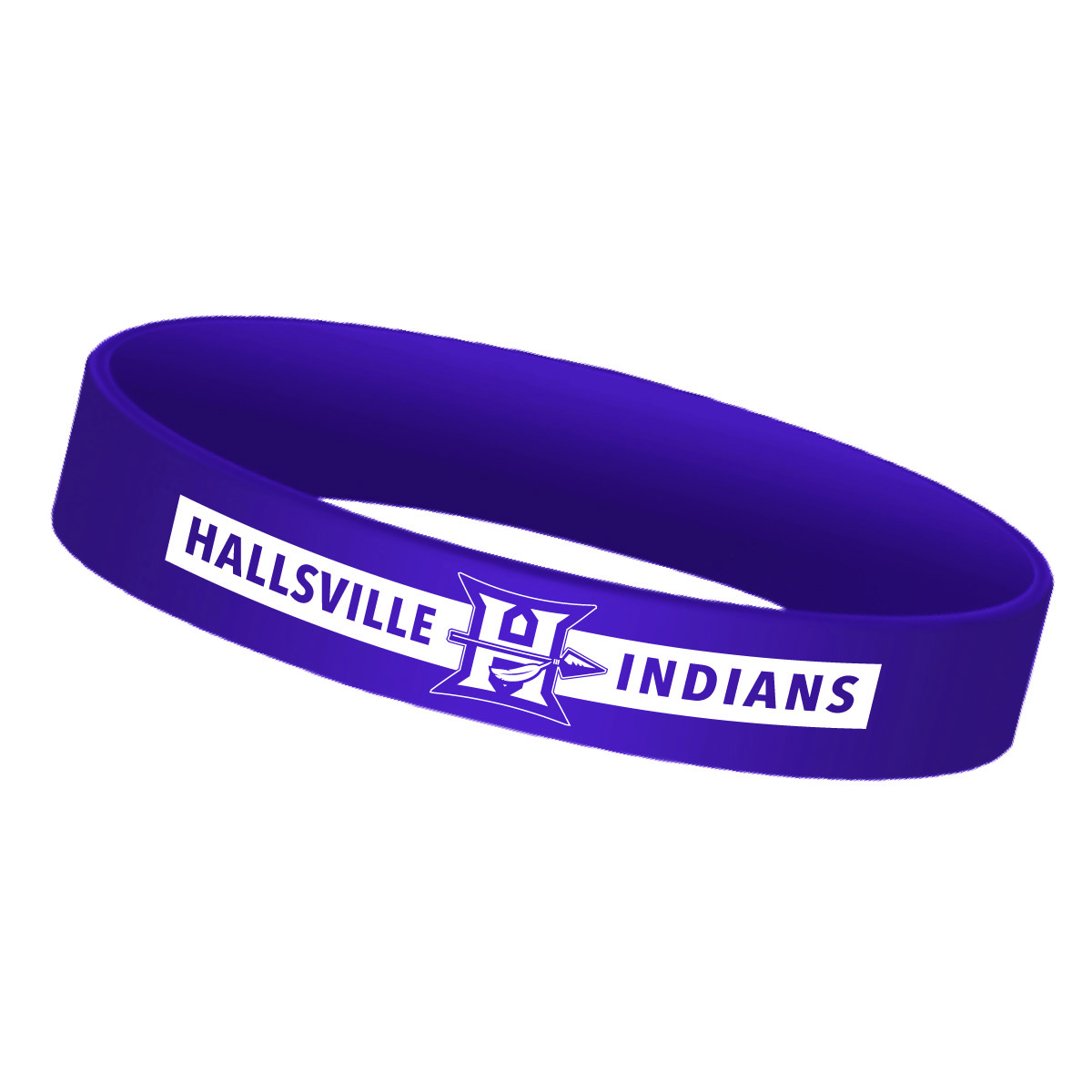 Hallsville Rubber Bracelet