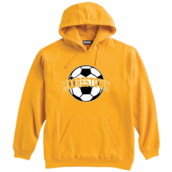 Printed Youth 10 oz. PENNANT PREMIUM fleece, 60% cotton/40% poly Hoodie with soccer logo