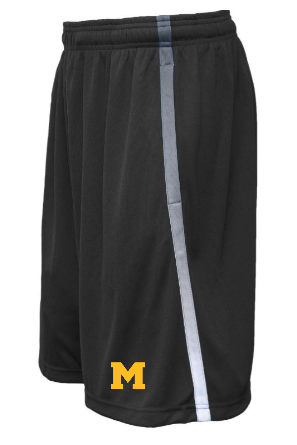 Embroidered Youth Avalanche Shorts with Moorestown M