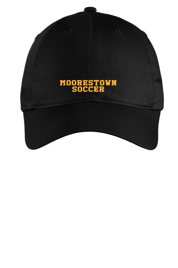 Embroidered Unisex Nike Unstructured Twill Cap with MOORESTOWN SOCCER