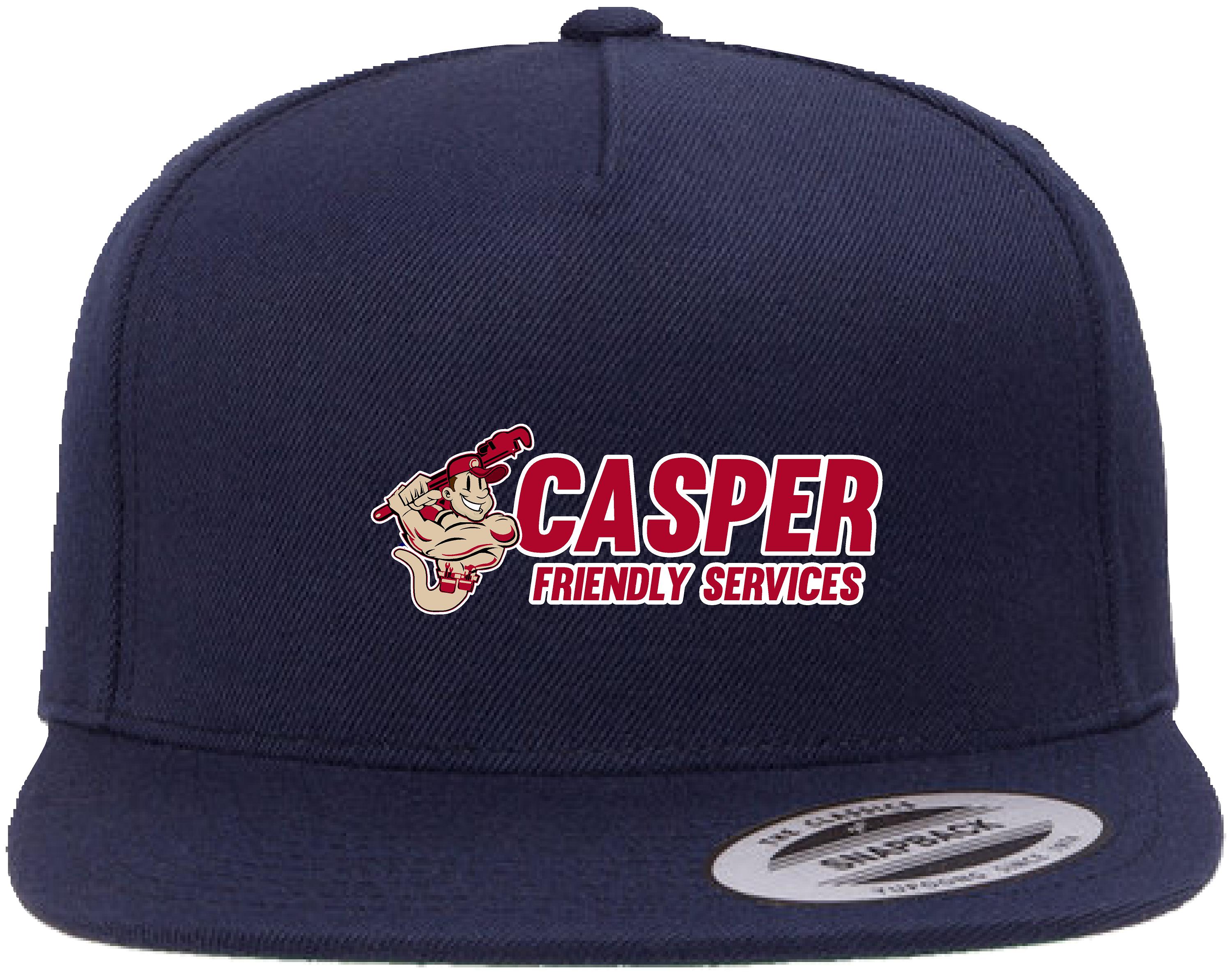 Embroidered Cap with Flat Visor