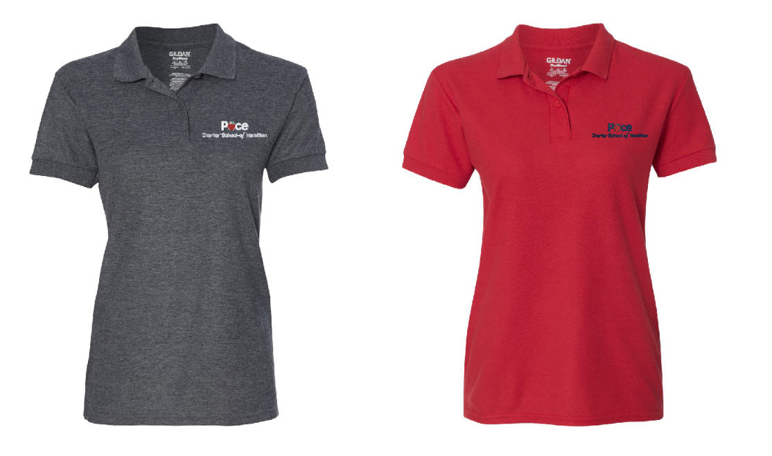 1-72800L Ladies (adult) short sleeve polo<br>STRONG<br>Ladies cut are slimmer & shorter than Unisex.