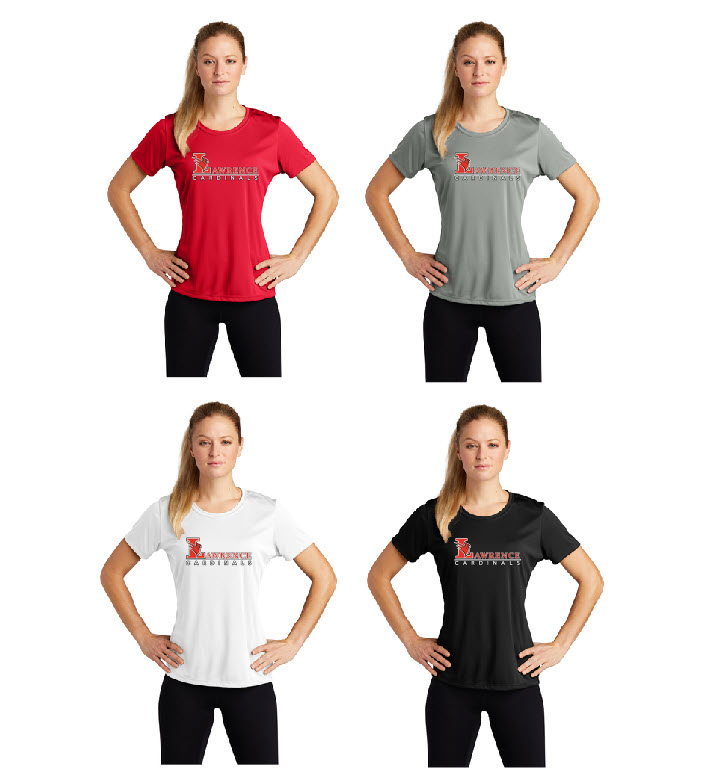 LST350 Screen printed Ladies PosiCharge Competitor Tee