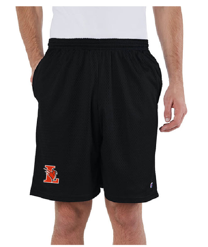 81622  Embroidered Champion Adult Mesh Short with Pockets