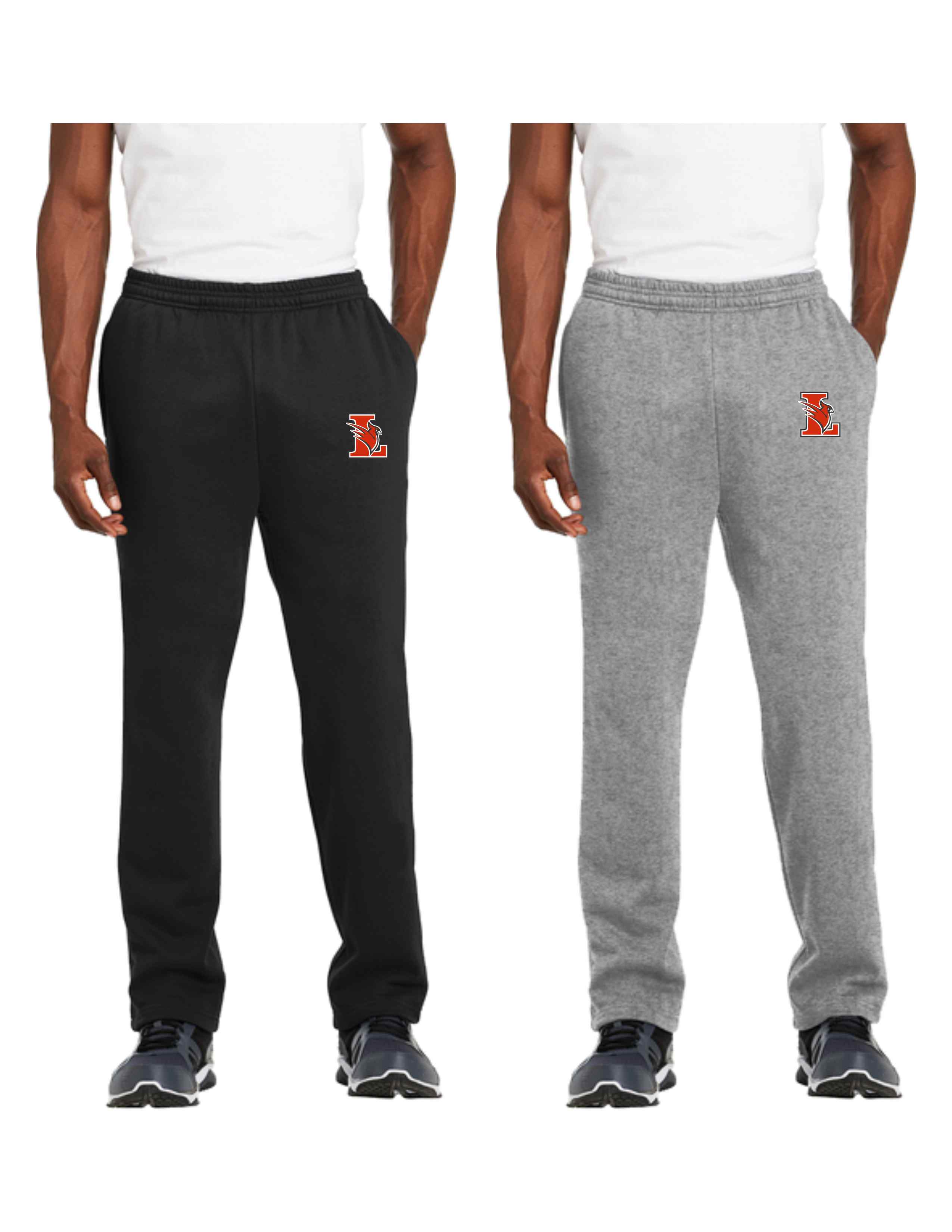 ST257 Embroidered Sport-Tek Open Bottom Sweatpant