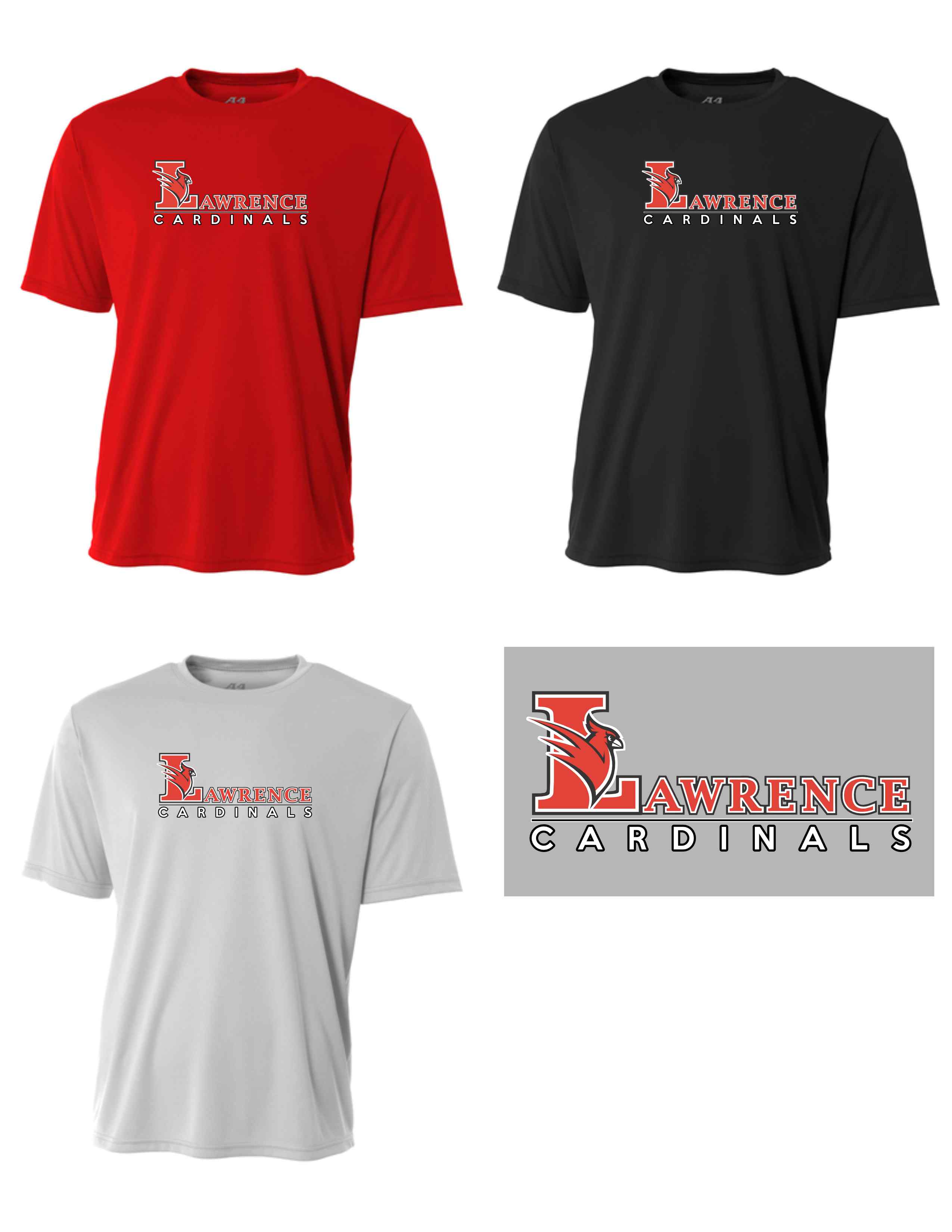 A4N3142 Screen printed A4 Men s Cooling Performance T-Shirt