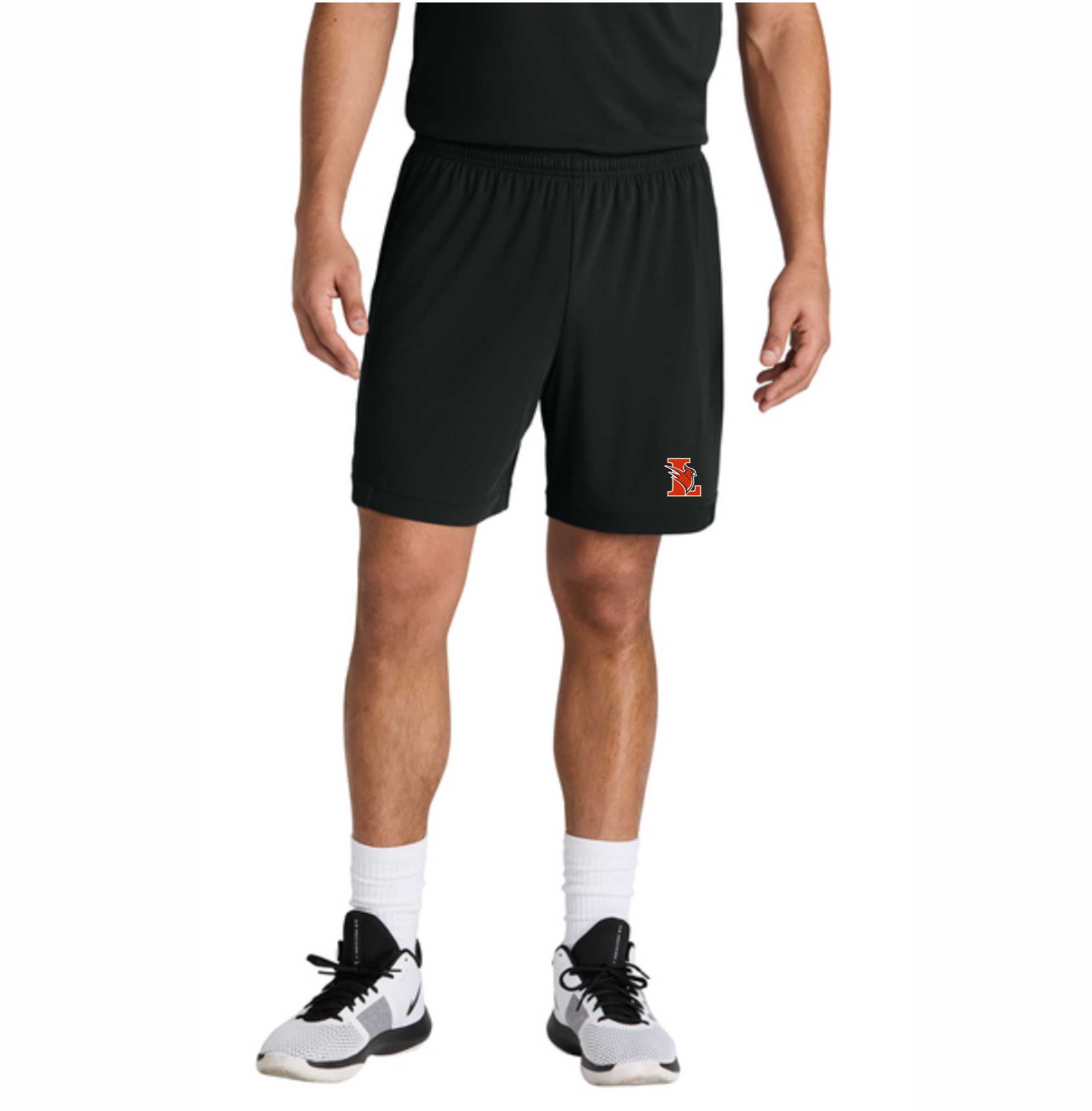 ST442 Embroidered Club 7 inches Short