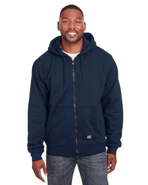SZ101 BERNE APPAREL THERMAL ZIP SWEATSHIRT