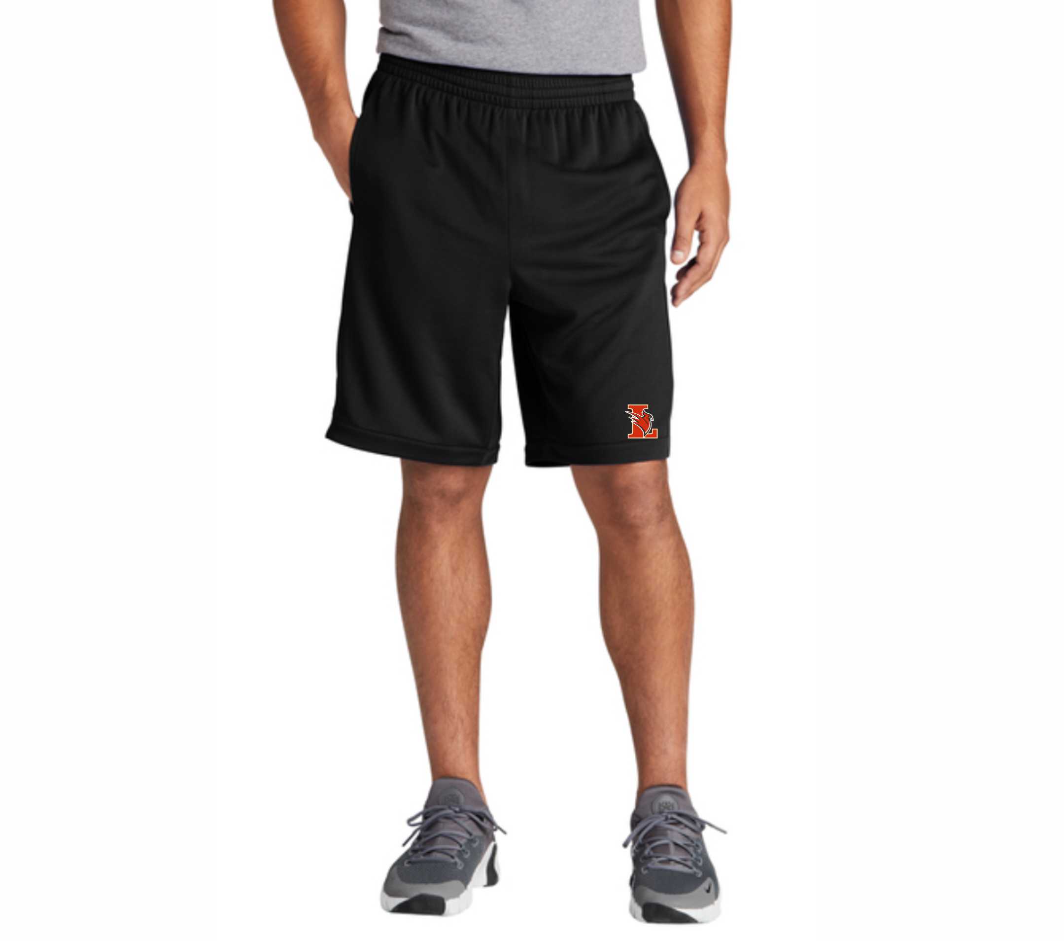 ST575 Embroidered Sport-Tek PosiCharge Position Short with Pockets ST575