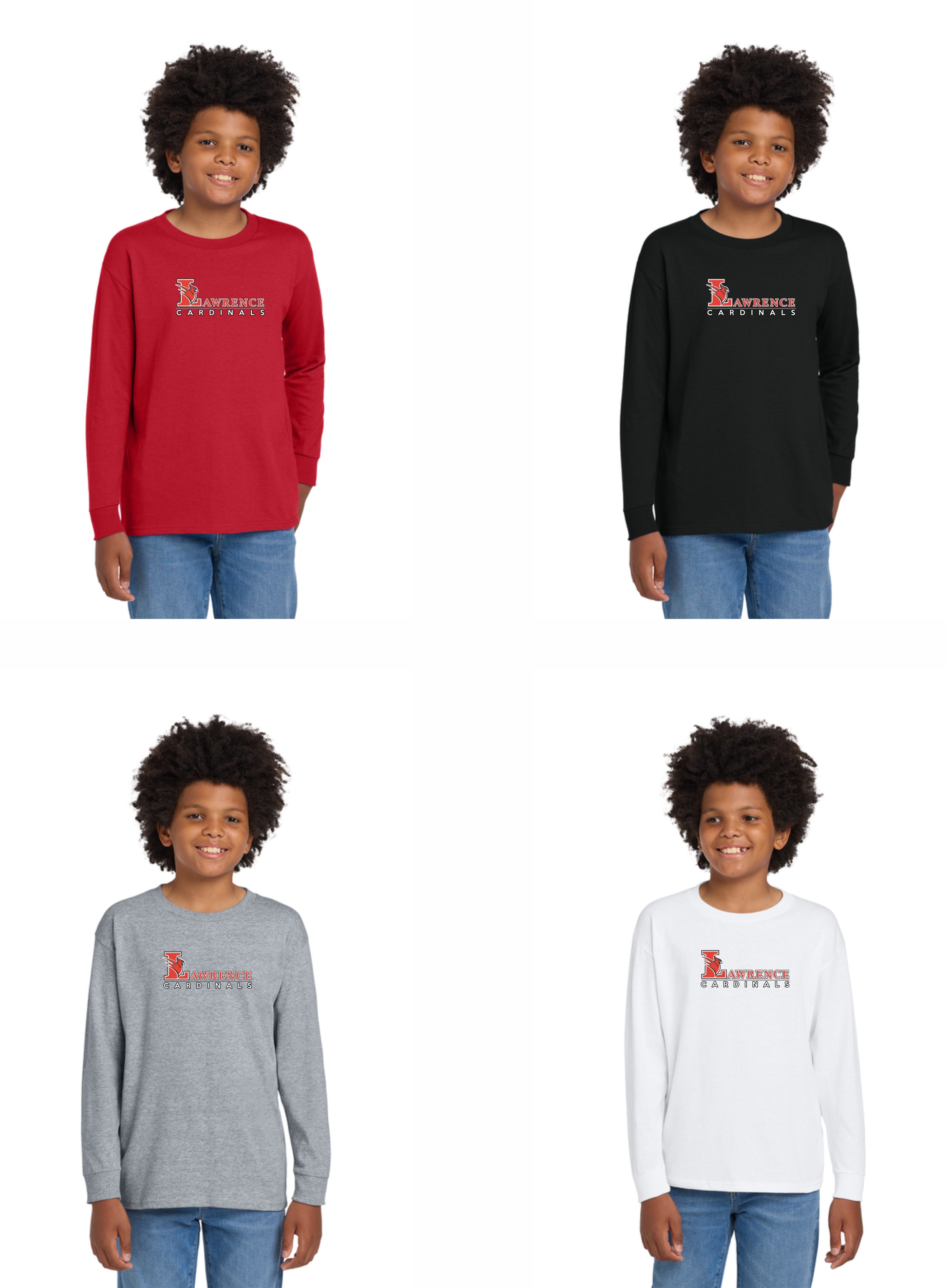 5400B Youth Heavy Cotton 100% Cotton Long Sleeve T-Shirt