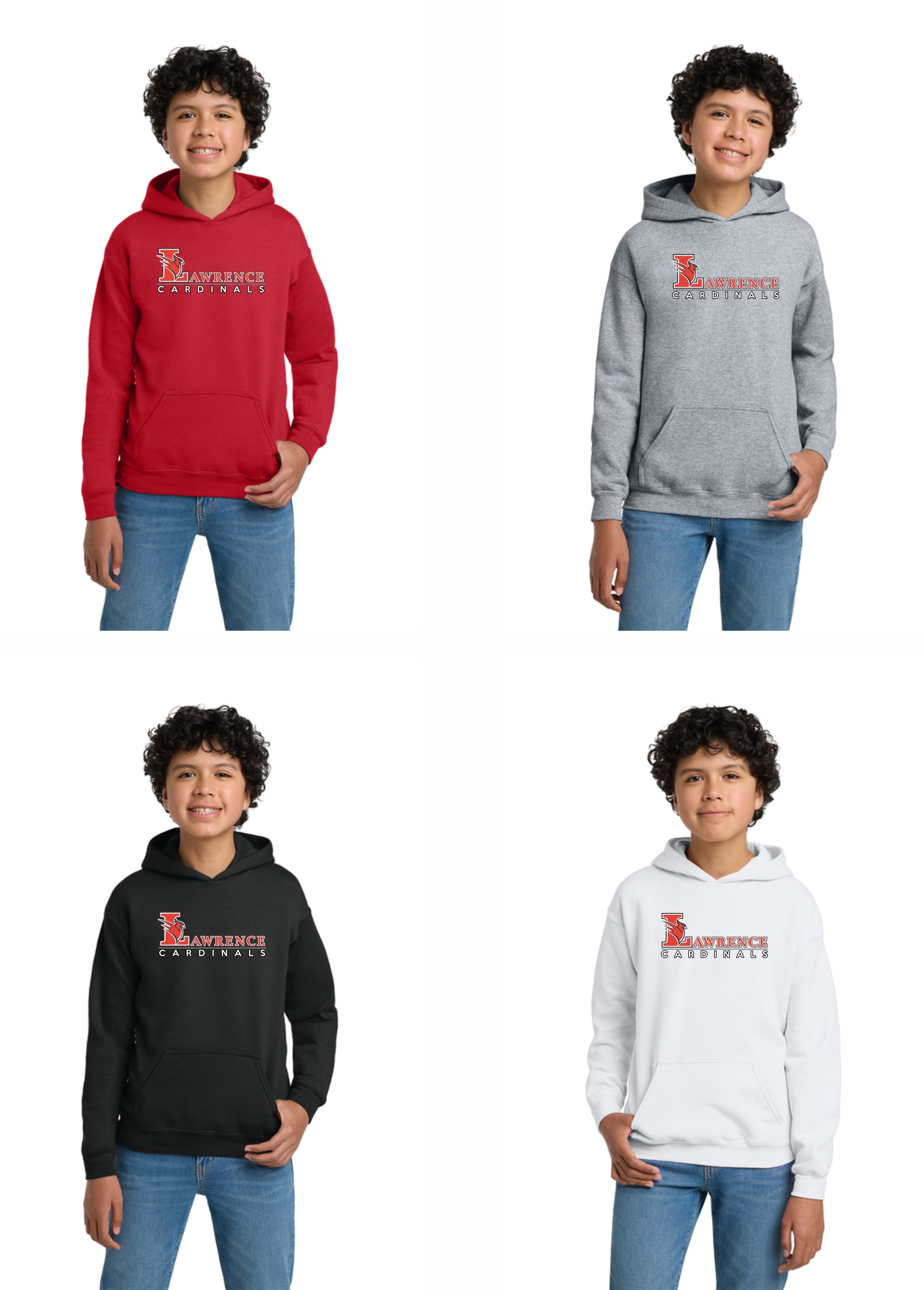 18500B Youth Heavy Blend Hooded Sweatshirt