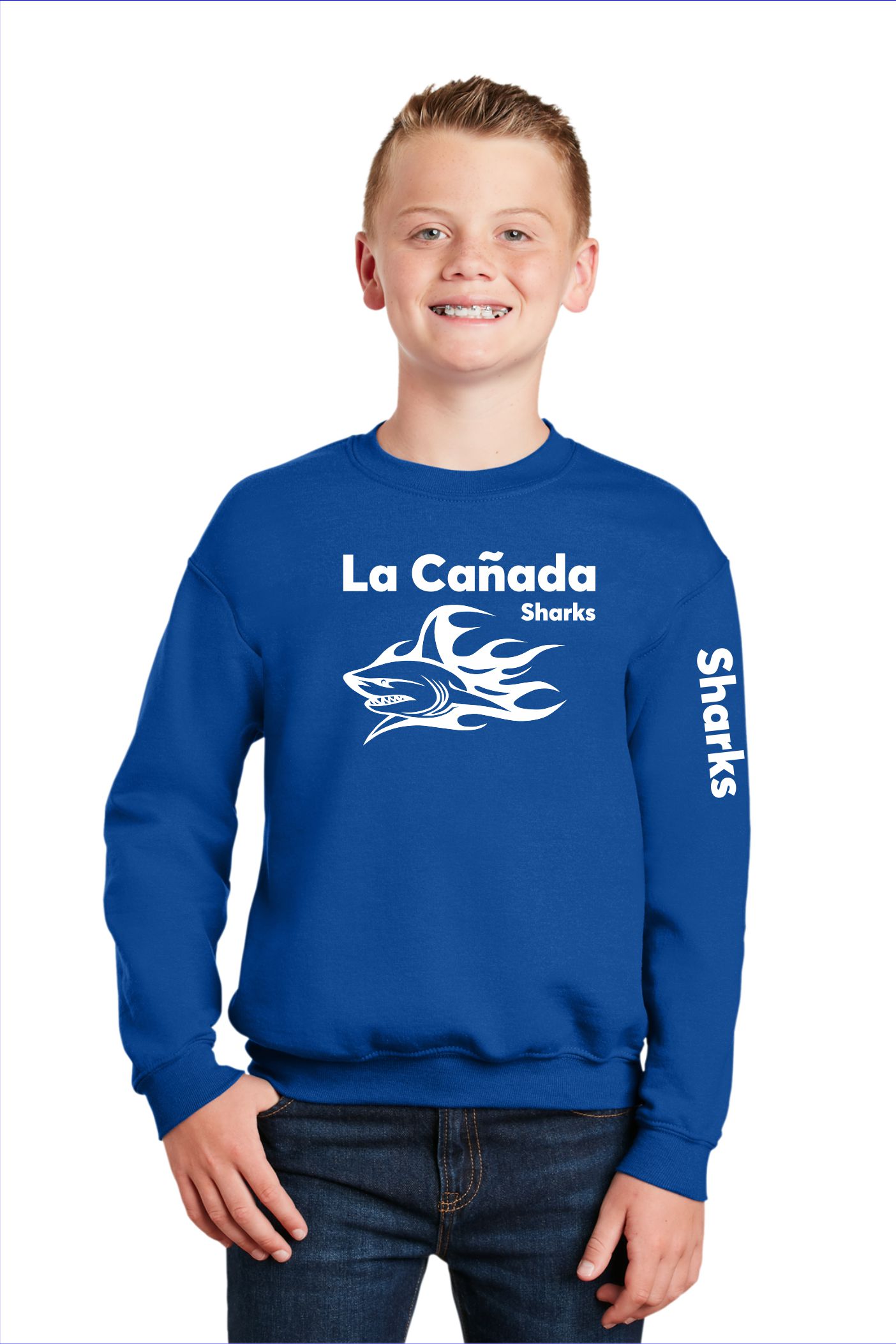 Youth Crewneck Sweatshirt (18000B)