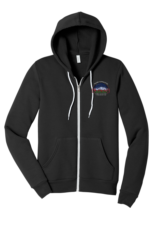 Unisex Sponge Fleece Full-Zip Hoodie (BC3739)