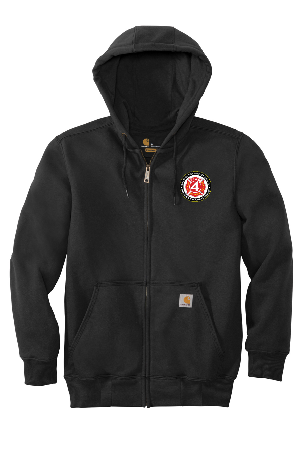 Heavyweight Hooded Zip-Front Sweatshirt (CT100614)