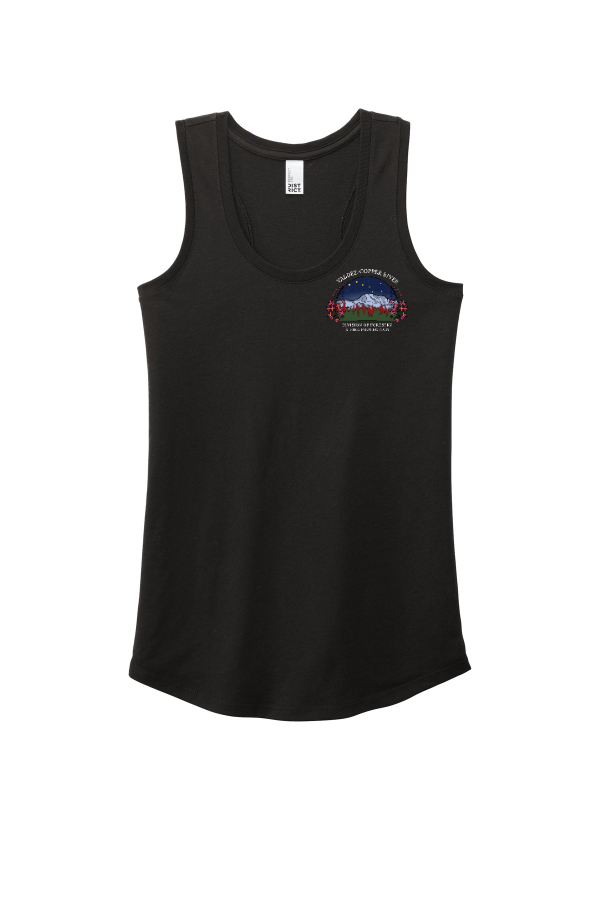 Womens Perfect Tri Racerback Tank (DM138L)