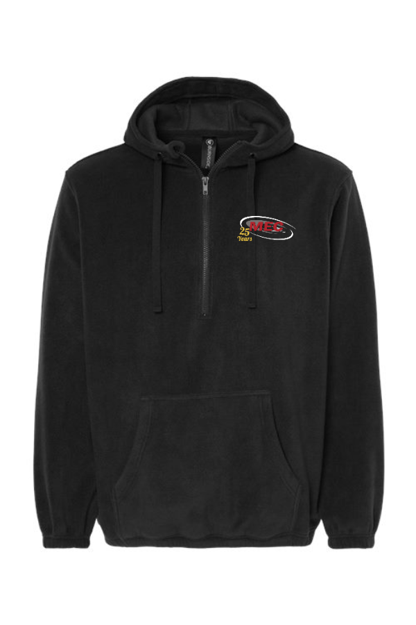 25th Anniversary - Polar Fleece Quarter-Zip Hooded Pullover