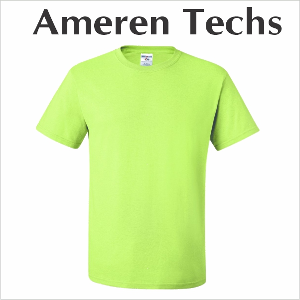03 Jerzees 29MR 50/50 Short Sleeve Shirt Safety Green