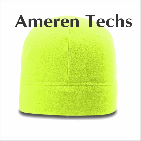 09 Richardson R20 Microfleece Beanie Solid Yellow Neon