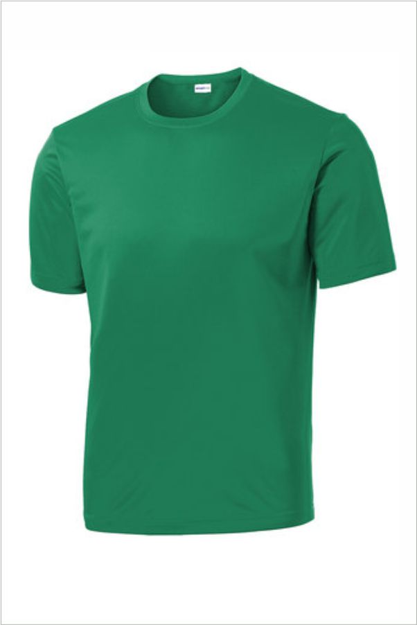 10 Sport Tek ST350 Posi Charge Competitor Tee 100% Polyester Kelly Green