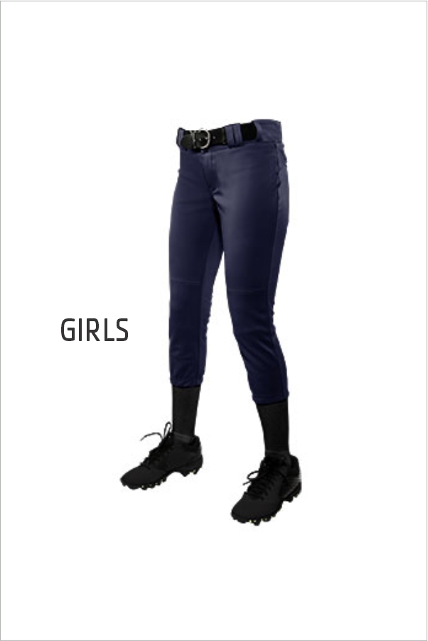 41 BP11 Girls Champro Tournament Traditional Low Rise Pants