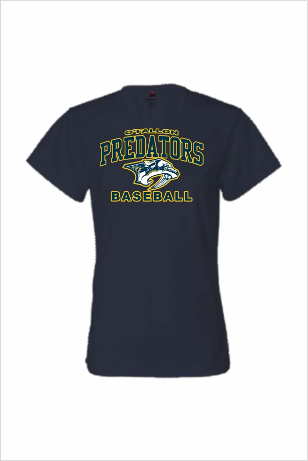 04 Badger B Core 2160 Girls SS Wicking Shirt with Front Print
