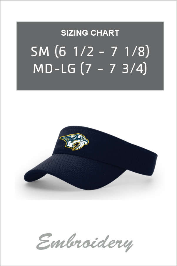 26 Richardson 740 Pro Mesh Visor with Embroidery