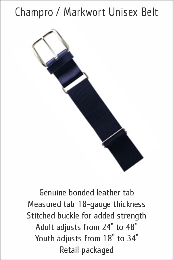 34 Champro / Markwort Unisex Belt Navy