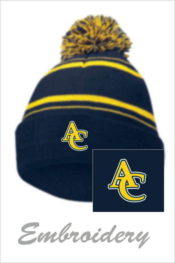 46 Holloway 223860 Homecoming Beanie  with Embroidery