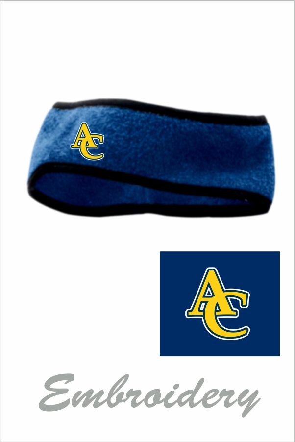 49 Augusta 6753 Chill Fleece Sport Headband  with Embroidery