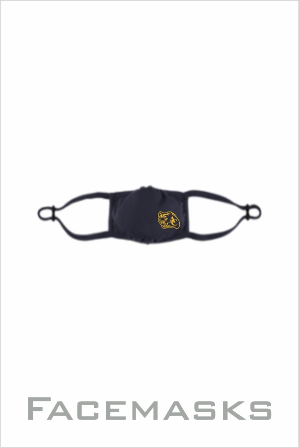 65 Qty 1 Sport Tek YSTMSK350 PosiCharge® Competitor™ Face Mask YOUTH with 1 Color Print