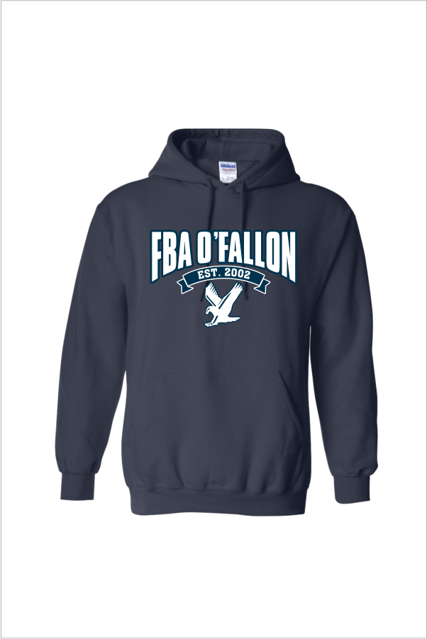 14 Gildan G185 Adult Heavyblend Hooded Sweatshirt with Front Print