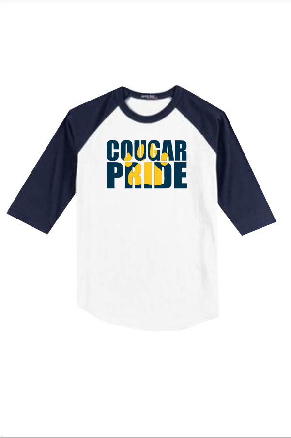 20 Sport Tek ST200 3/4 Sleeve Shirt w Front Print