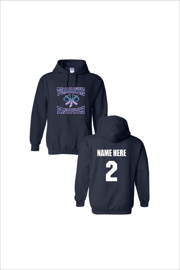 009 Gildan G185 Hooded Sweatshirt  with Front Print