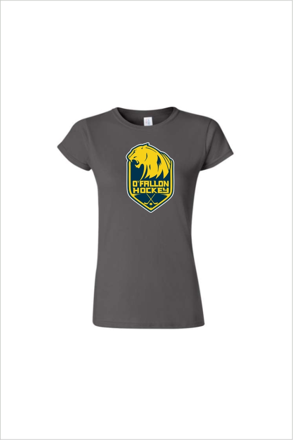 03 Gildan 64000L Womens Softstyle® T-Shirt  100% RINGSPUN COTTON with Front Print