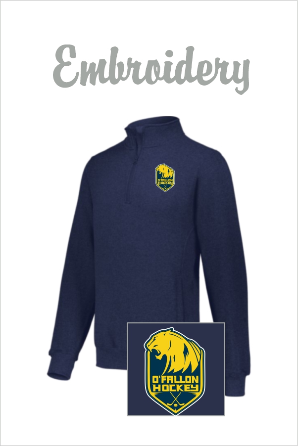 37 Russell 1Z4HBM  Dri-Power® Fleece 1/4 Zip Pullover with Left Chest Embroidery