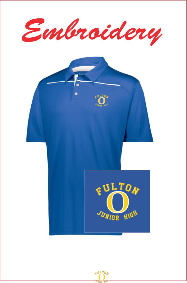17 Holloway 222561 Mens Defer Polo with Left Chest Embroidery