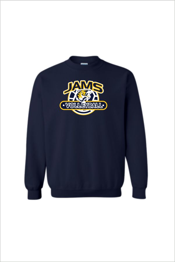 10 Gildan G180 Adult Crewneck Sweatshirt  with Front Print