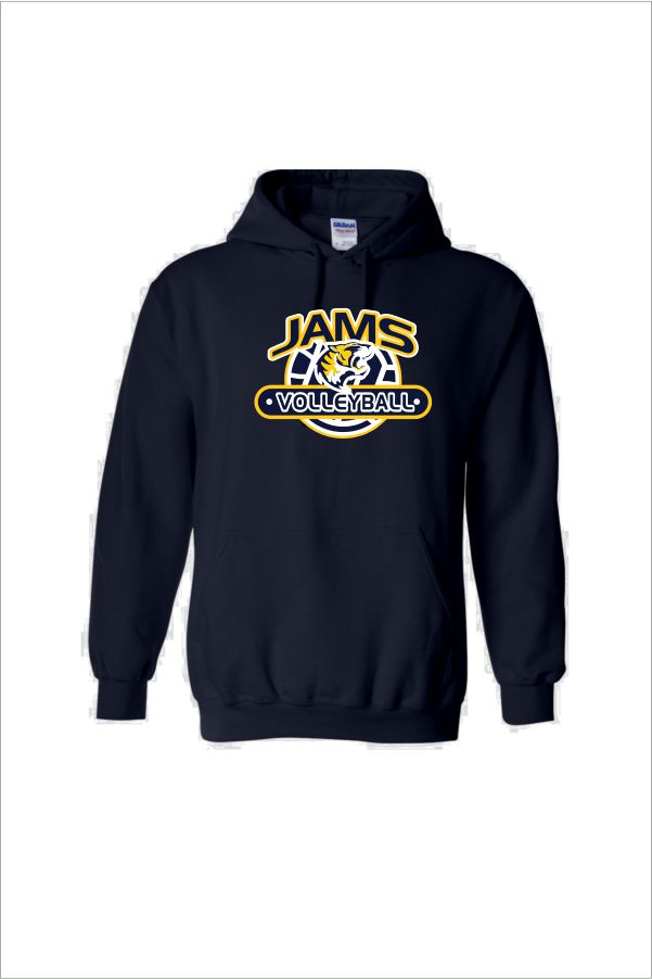 12 Gildan G185 Adult Heavyblend Hooded Sweatshirt  with Front Print