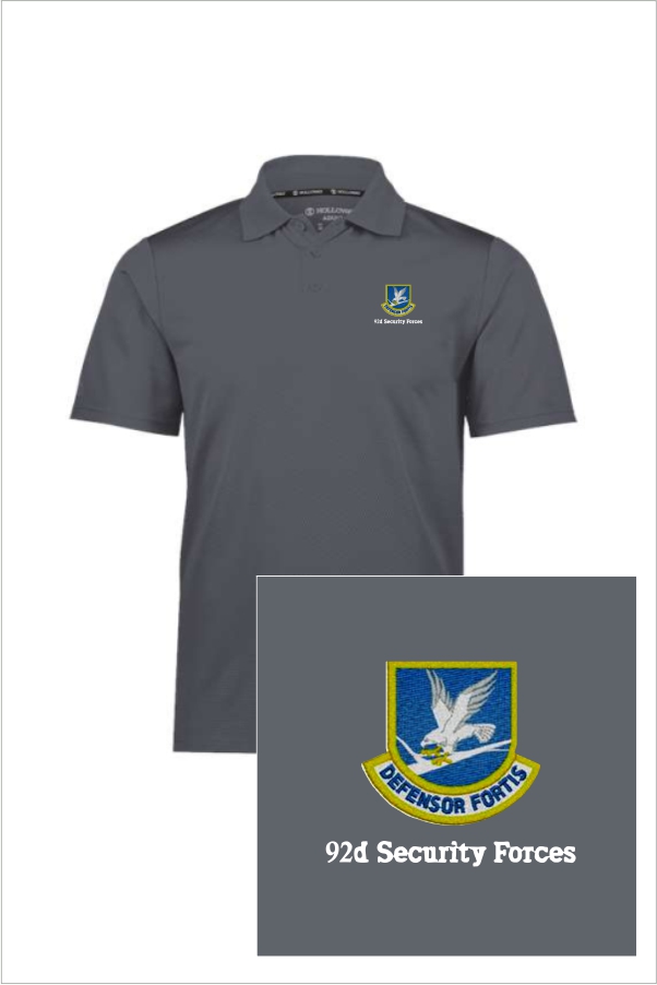 09 222568 Holloway SS Prism Polo with Left Chest Embroidery
