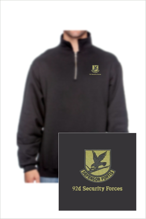 16 Jerzees 4528 Unisex 1/4 Zip Fleece Pullover with Left Chest Embroidery