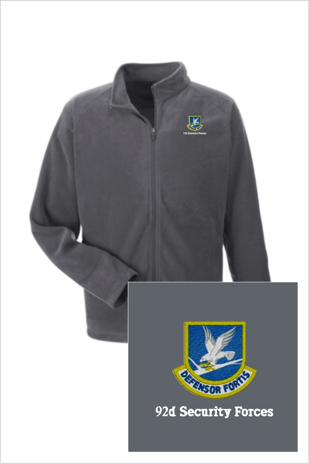 23 TT90 Team 365 Mens Campus Microfleece Jacket with Left Chest Embroidery