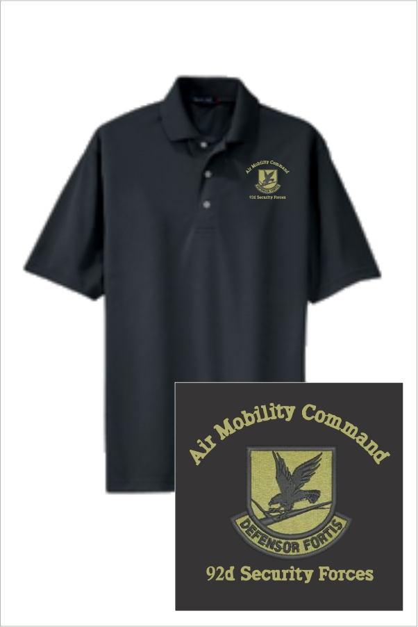 02 Sportek K469 Short Sleeve Wicking Polo with Left Chest Embroidery
