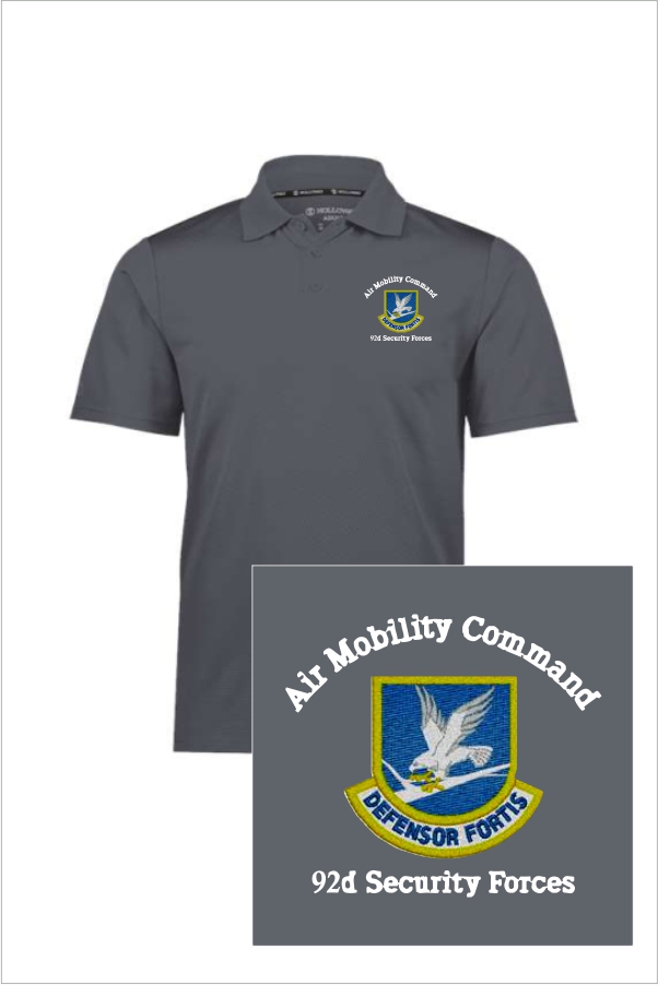 09 222568 Holloway SS Prism Polo with Left Chest Embroidery