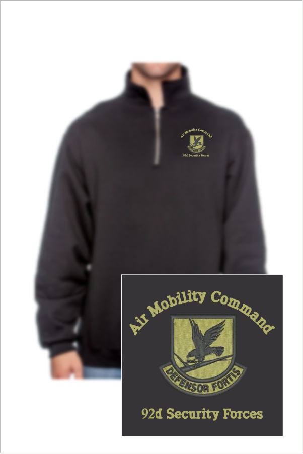 16 Jerzees 4528 Unisex 1/4 Zip Fleece Pullover with Left Chest Embroidery