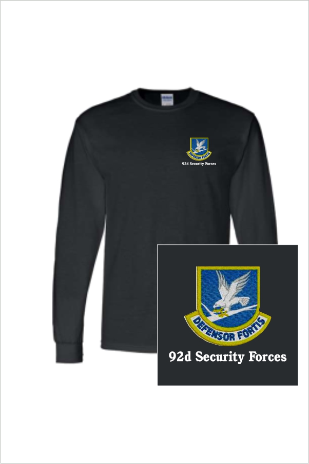 26 Gildan G540 Heavy Cotton Adult Long Sleeve Shirt  with Left Chest Print