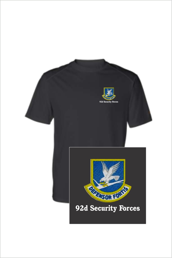 29 Badger 4120 Mens BCore Short Sleeve Performance Tee with Left Chest Print