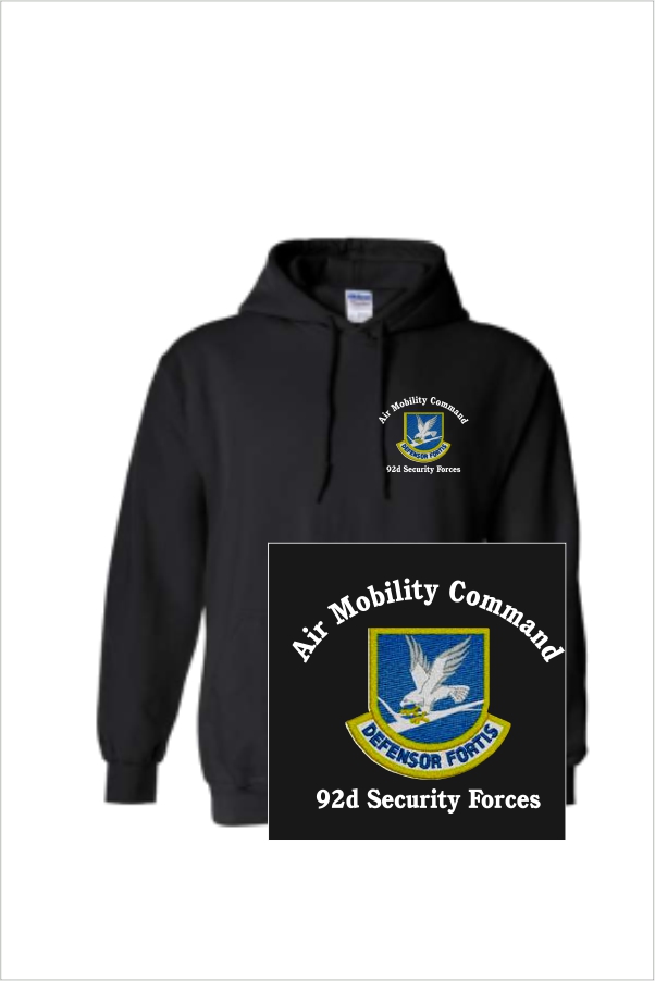 30 Gildan G185 Adult Heavyblend Hooded Sweatshirt with Left Chest Print