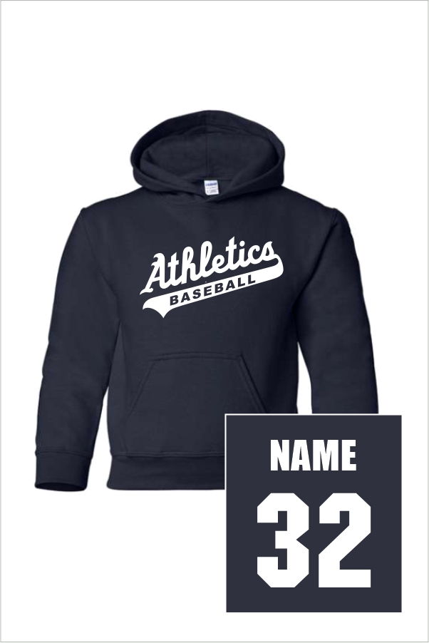 12 Gildan G185B Youth Heavy Blend 50/50 Hoody with Front Print